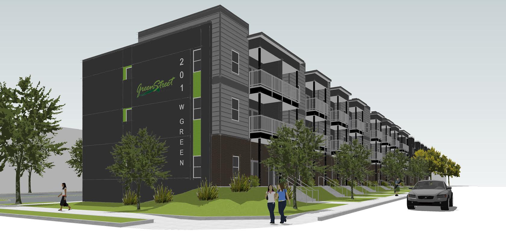 201 W Green St - 101